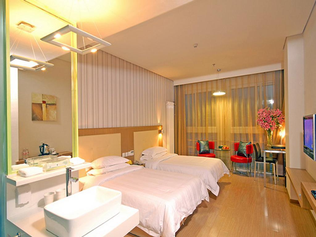 Cyts Shanshui Trends Hotel Beijing Shaoyaoju Olympic Sports Center Rom bilde